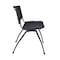 Kee Rectangle Tables > Training Tables > Kee Table & Chair Sets, 66 W, 24 L, 29 H, Grey MT6624GYBPCM47BK - alternate 6